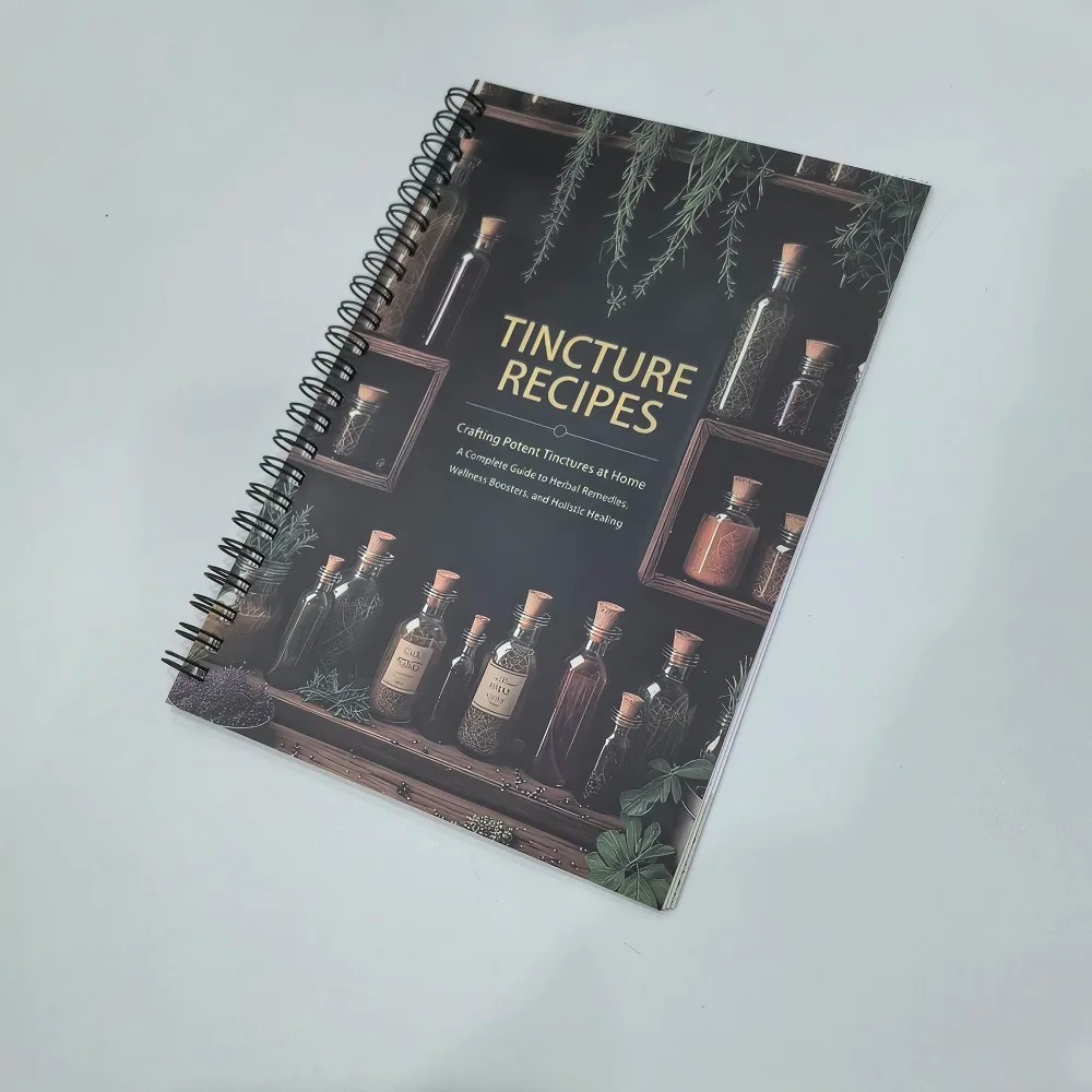Herbal Wellness Book - Libro di ricette per tinture: Crea