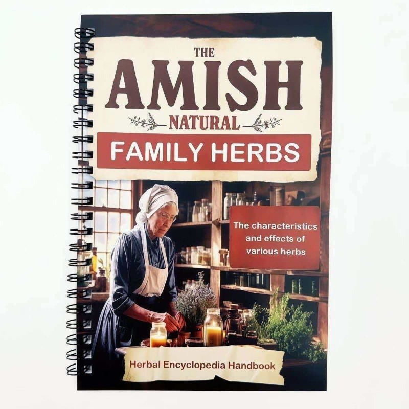 Herbal Wellness Book - Enciclopedia delle Erbe Amish: Manuale sulle