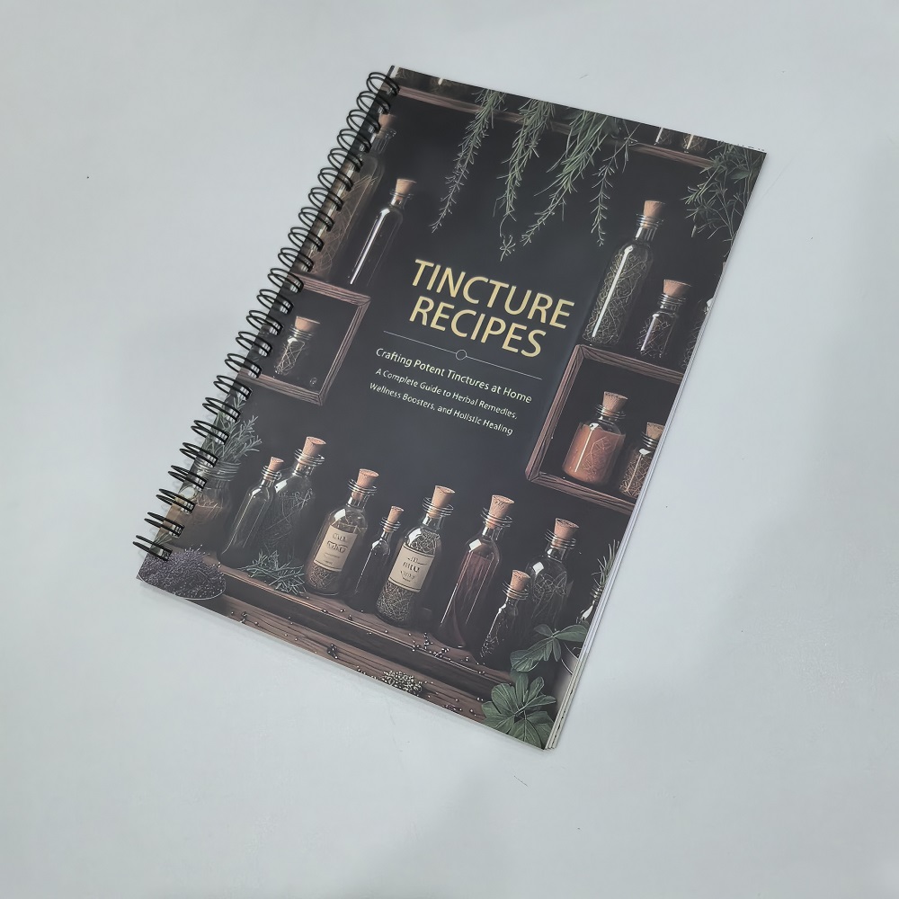Herbal Wellness Book - Ricette di tintura Libro Creazione di