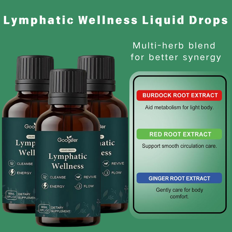 Herbal Wellness In - Gocce Liquide per il Supporto Linfatico